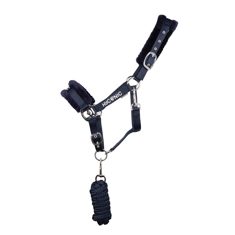 HyCONIC Faux Fur Head Collar &amp; Lead Rope image 2